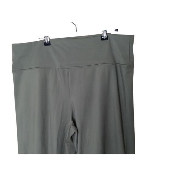 New AMERICAN EAGLE The Everything Flare Pant Legging In Olive Green SZ XXL - Picture 10 of 16